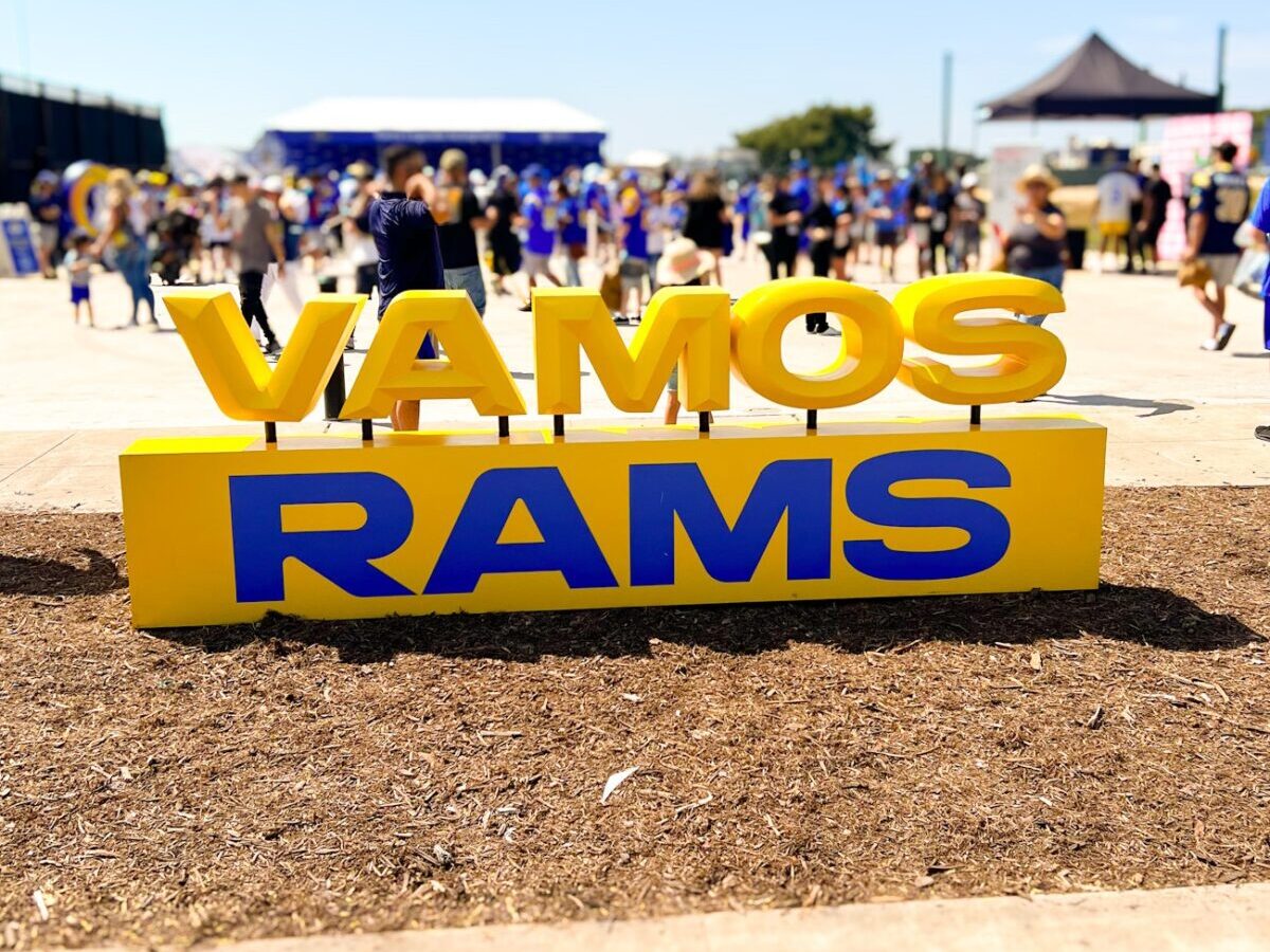 Family Fun at the Los Angeles Rams Training Camp in Irvine, California