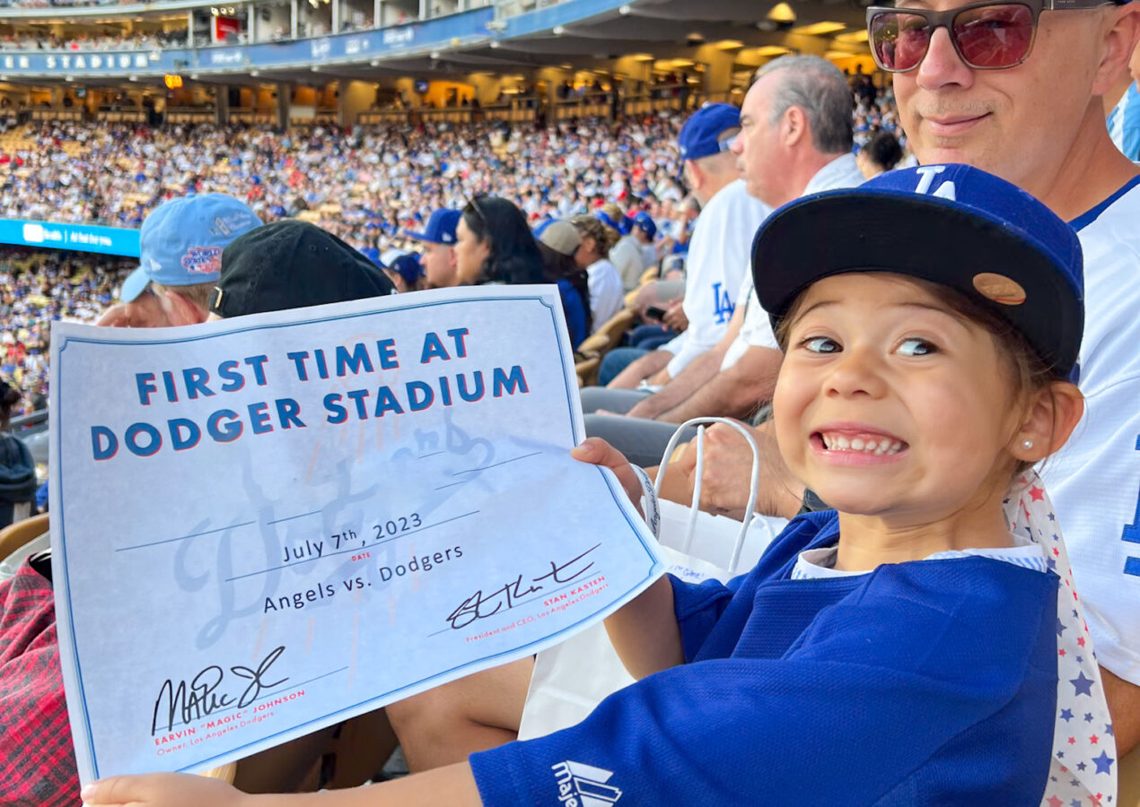 Planning Your Kids First Baseball Game at Dodgers Stadium